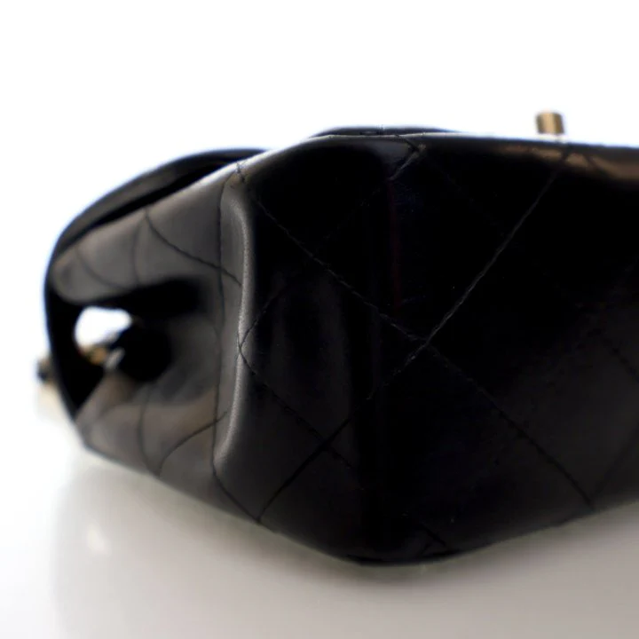 Chanel Mini Lambskin Square Classic Flap Bag - Image 6