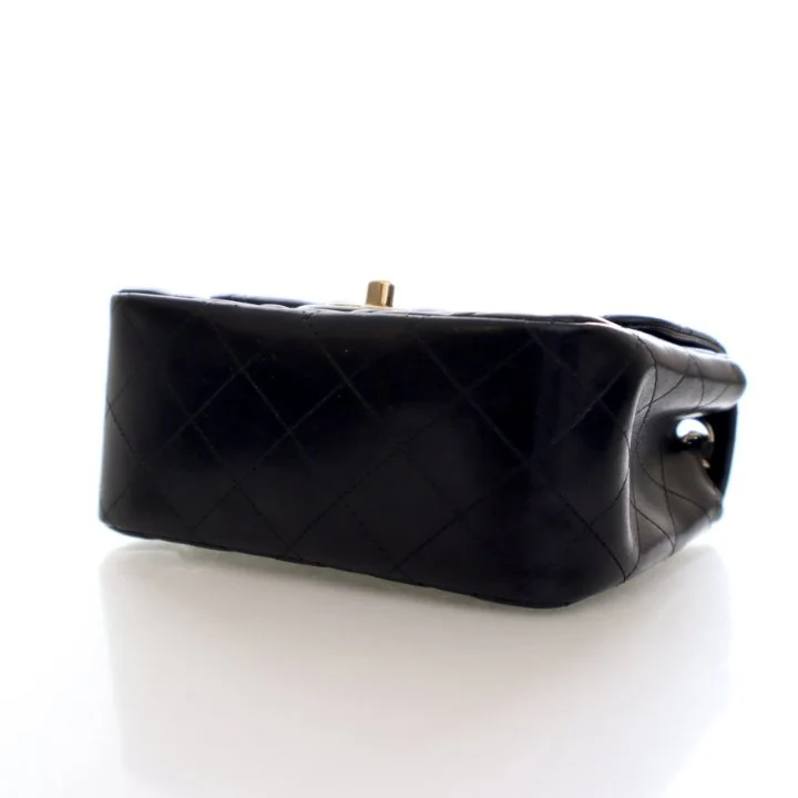Chanel Mini Lambskin Square Classic Flap Bag - Image 7