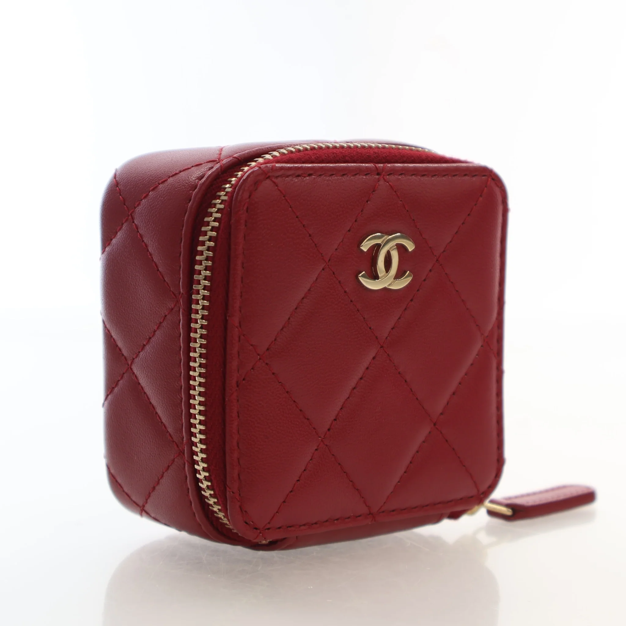 Chanel Mini Lambskin Vanity Case - Image 2