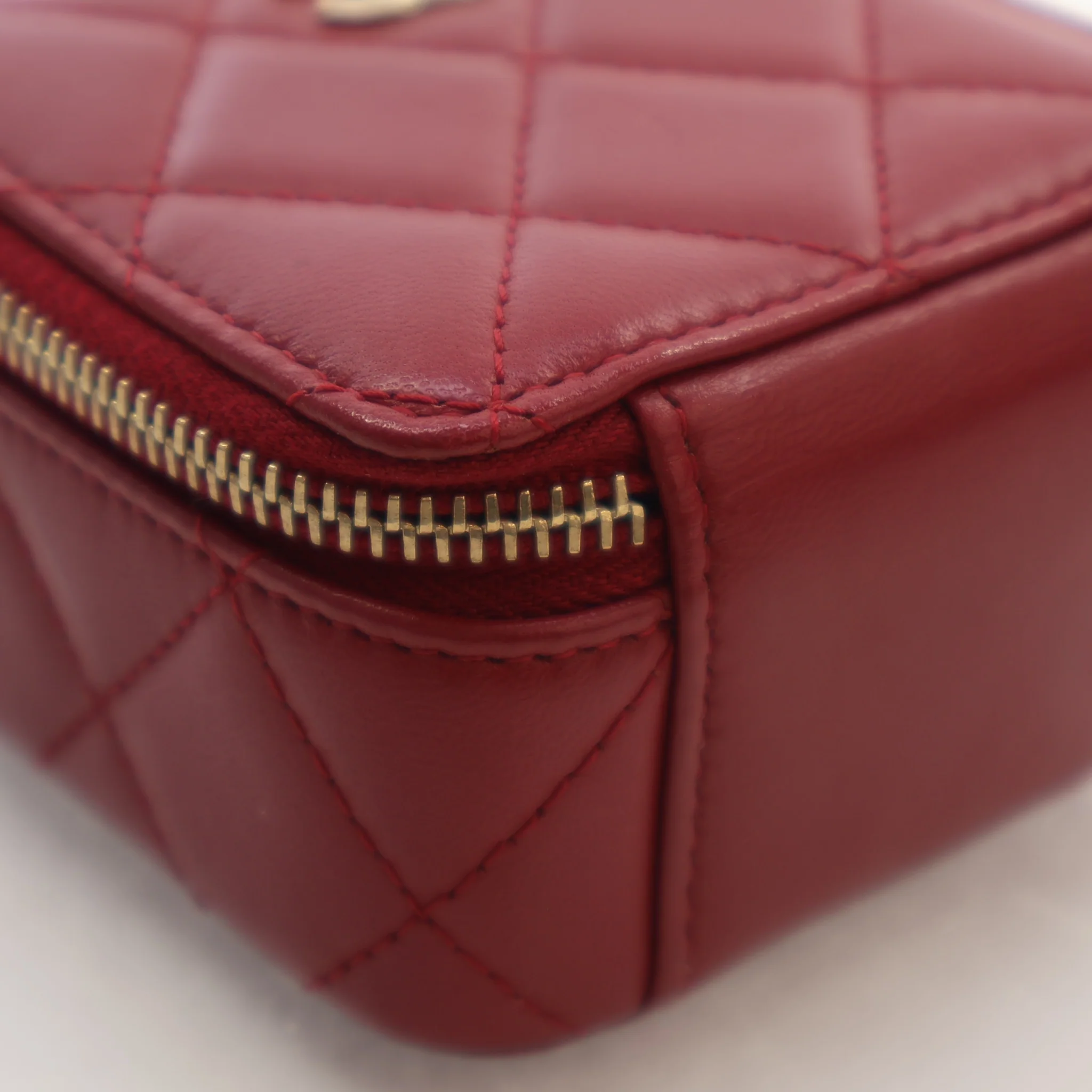 Chanel Mini Lambskin Vanity Case - Image 5