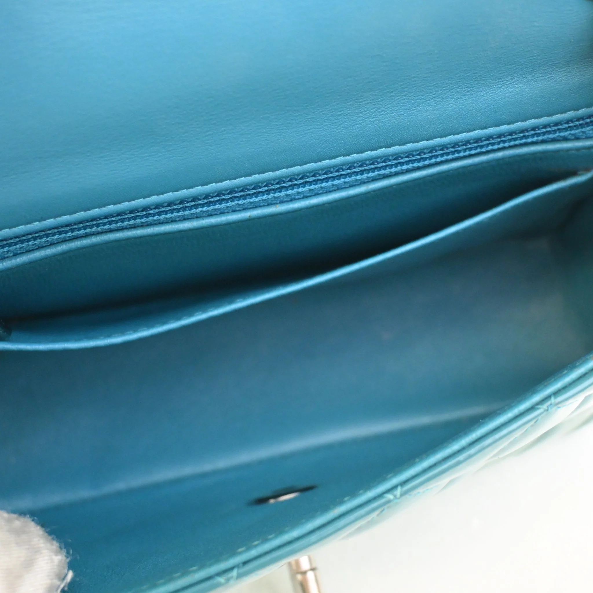Chanel Mini Patent Rectangular Classic Flap Bag - Image 12