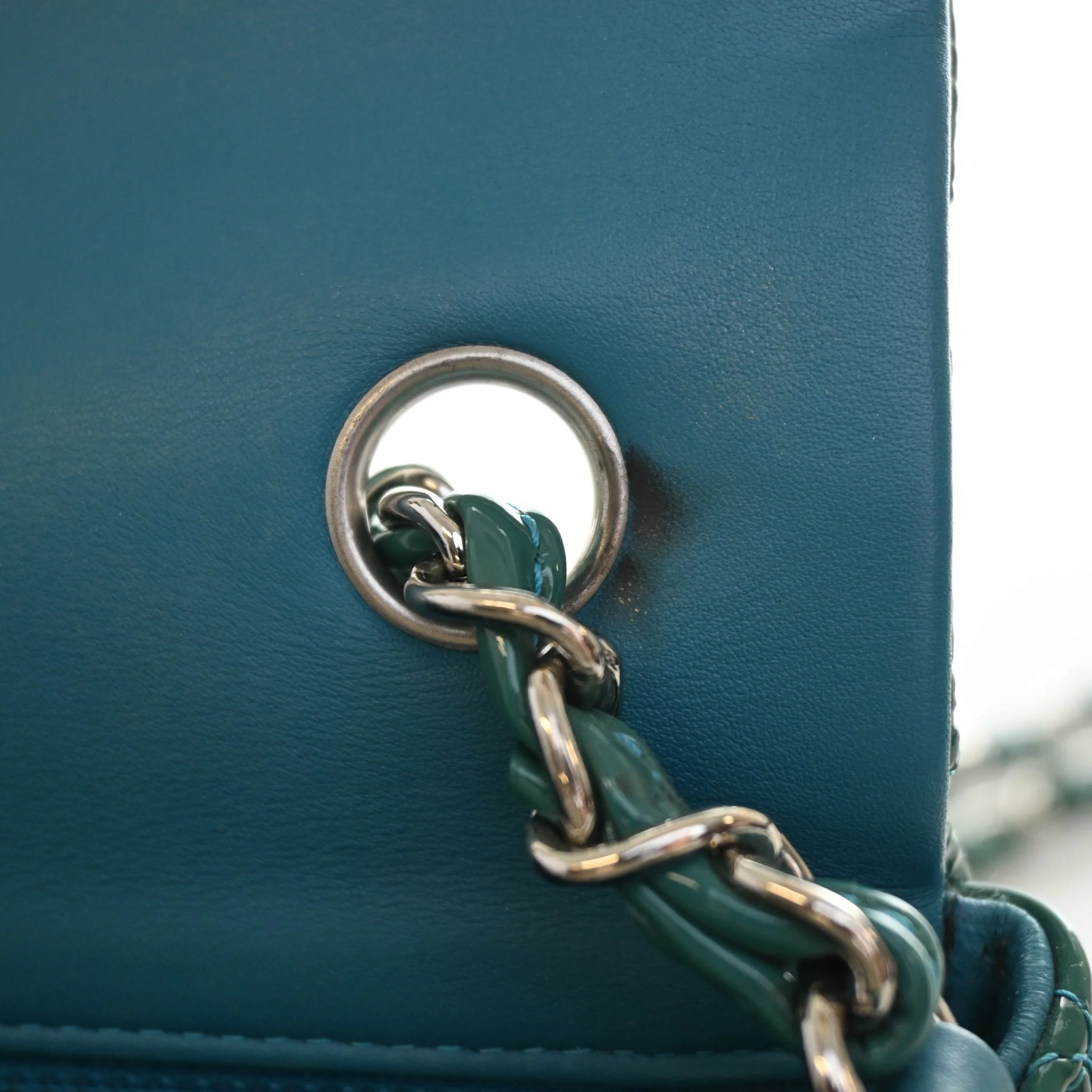 Chanel Mini Patent Rectangular Classic Flap Bag - Image 18