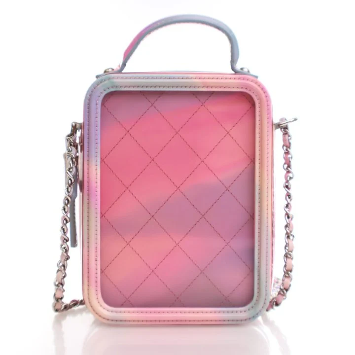 Chanel North South PVC Filigree Vanity Case - Image 10