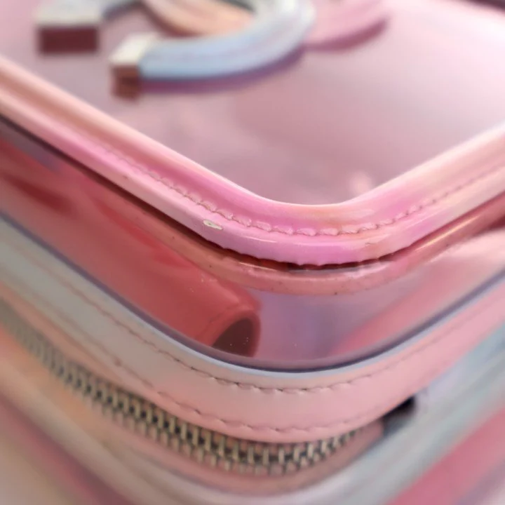 Chanel North South PVC Filigree Vanity Case - Image 16