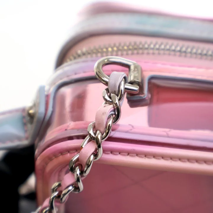 Chanel North South PVC Filigree Vanity Case - Image 18