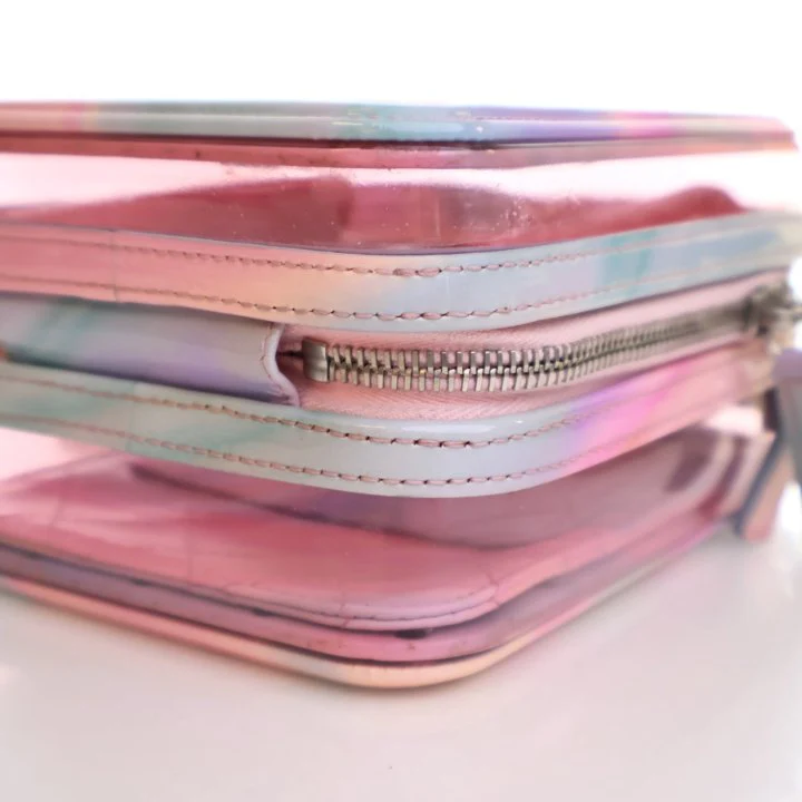 Chanel North South PVC Filigree Vanity Case - Image 7