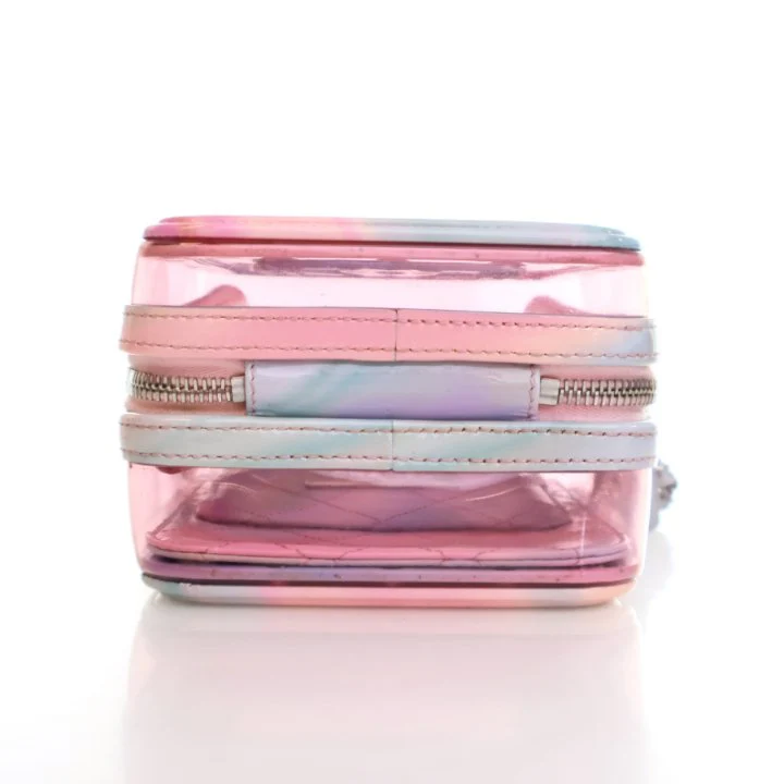 Chanel North South PVC Filigree Vanity Case - Image 8