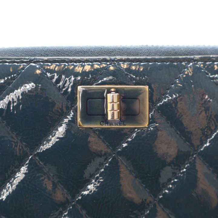 Chanel Patent Reissue Wallet - Image 4