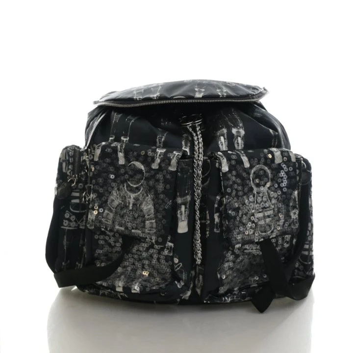 Chanel Sequin Astronaut Essentials Backpack