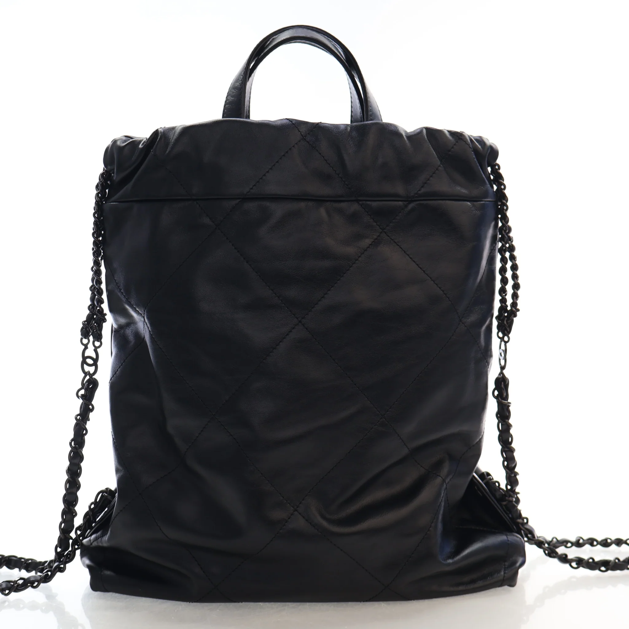 Chanel Shiny Calfskin 22 Backpack - Image 12