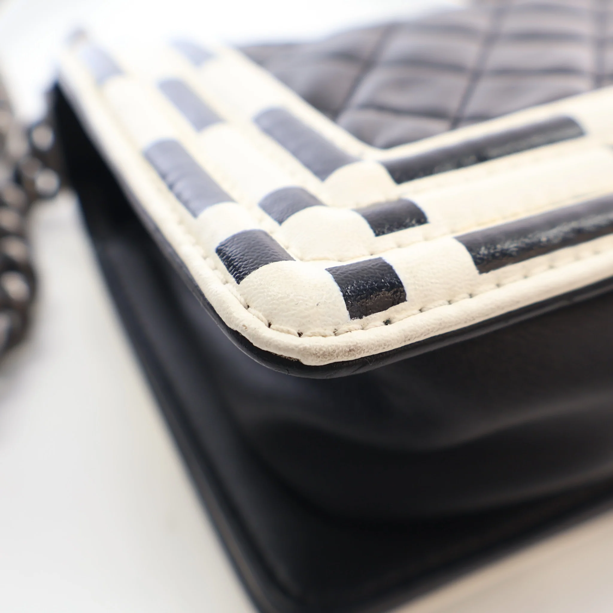 Chanel Small Calfskin Boy Bag - Image 12