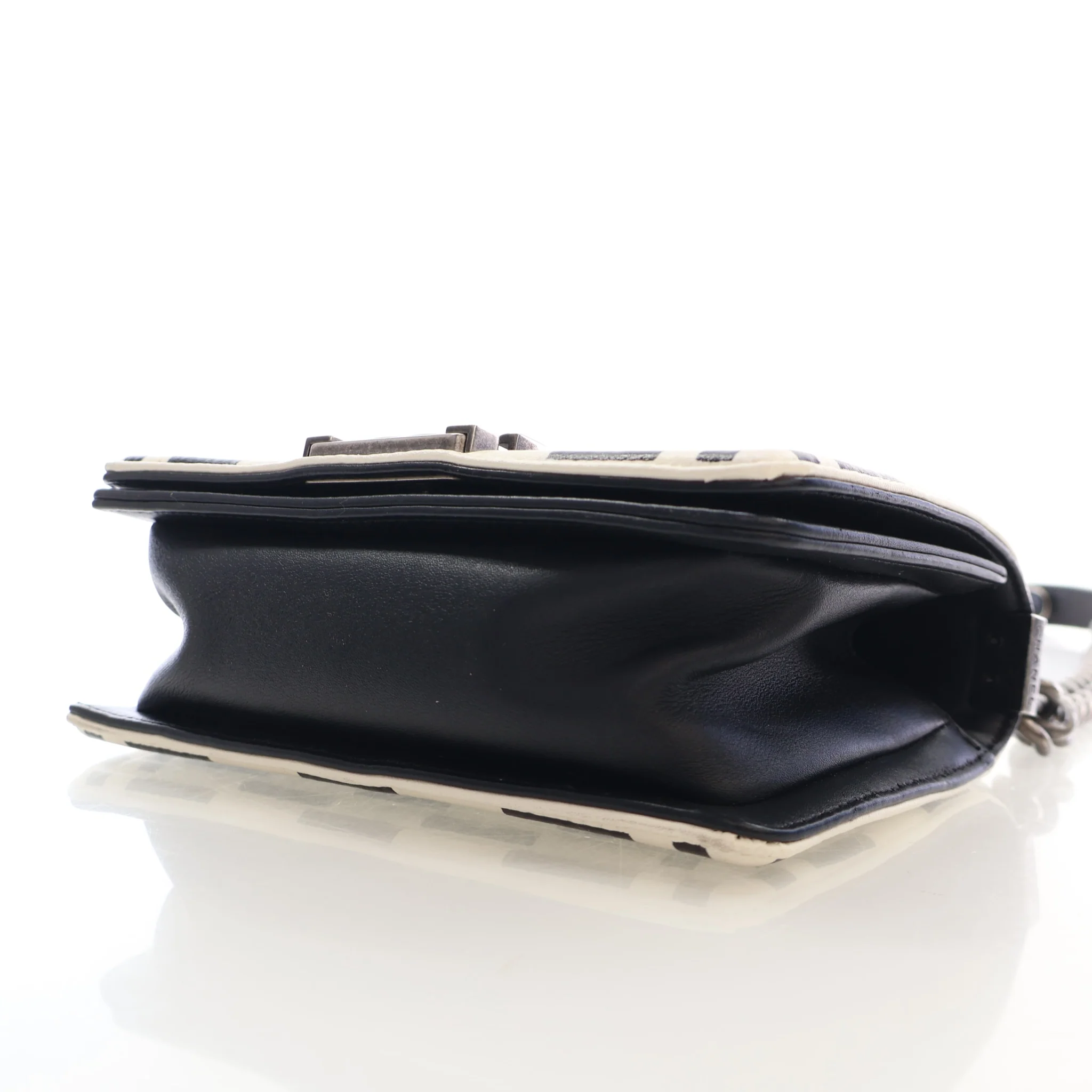 Chanel Small Calfskin Boy Bag - Image 7