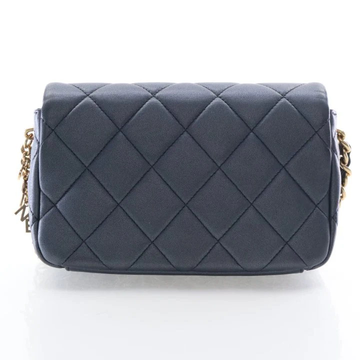 Chanel Small Lambskin Charms Chain Flap Bag - Image 10