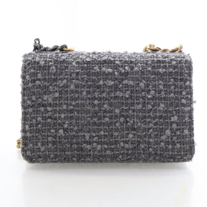 Chanel Tweed 19 Wallet On Chain (WOC) - Image 10
