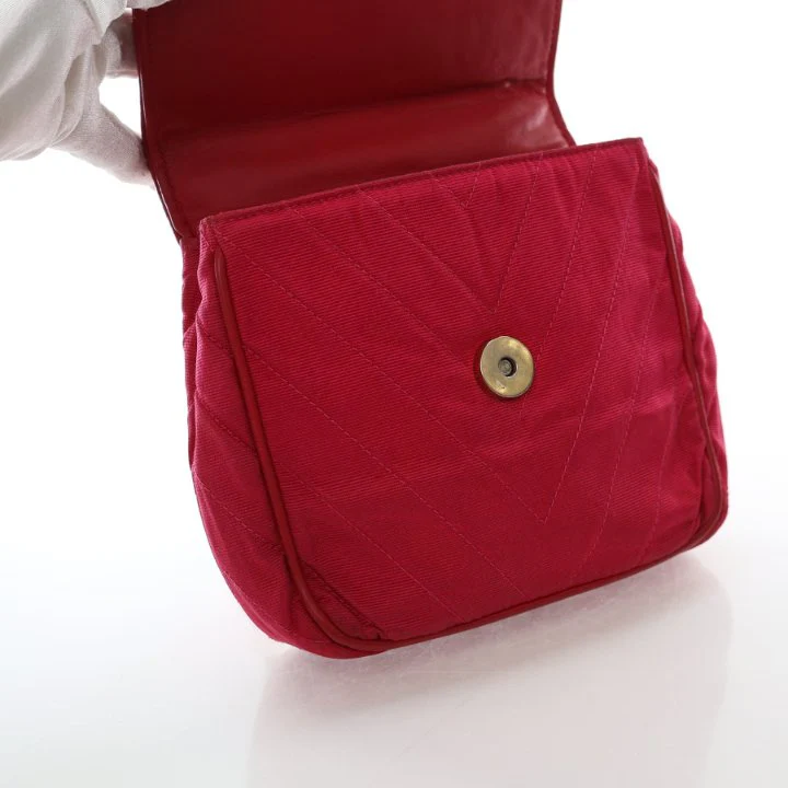 Chanel Vintage Grosgrain Gripoix Bag - Image 11