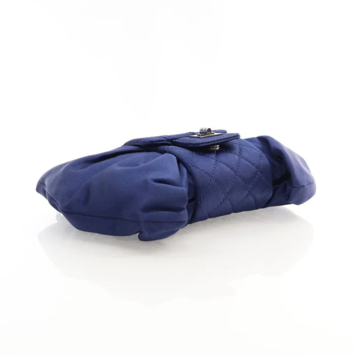 Chanel Vintage Satin Evening Bow Bag - Image 5