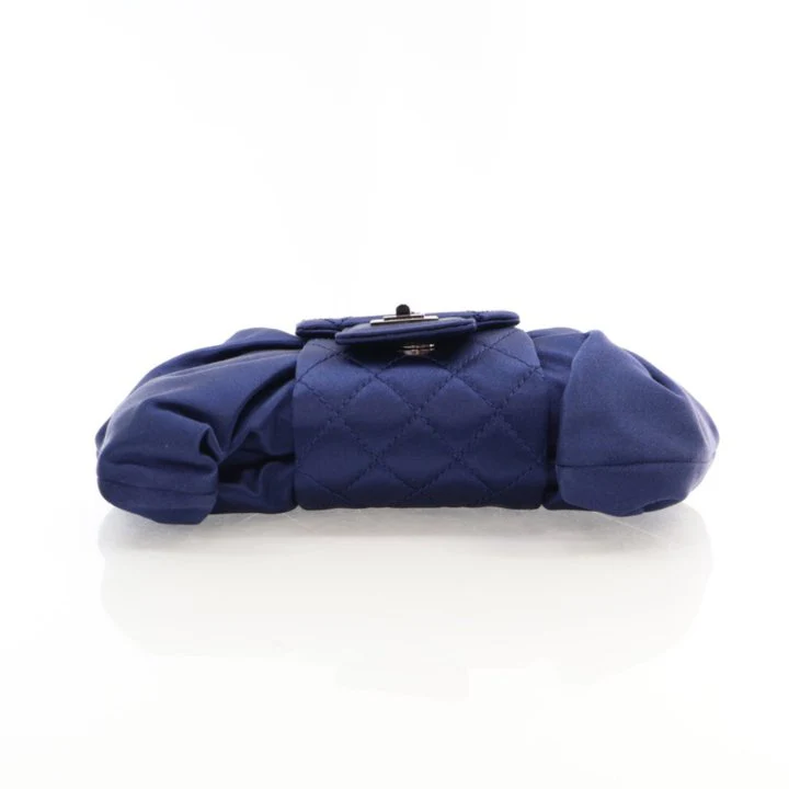 Chanel Vintage Satin Evening Bow Bag - Image 9