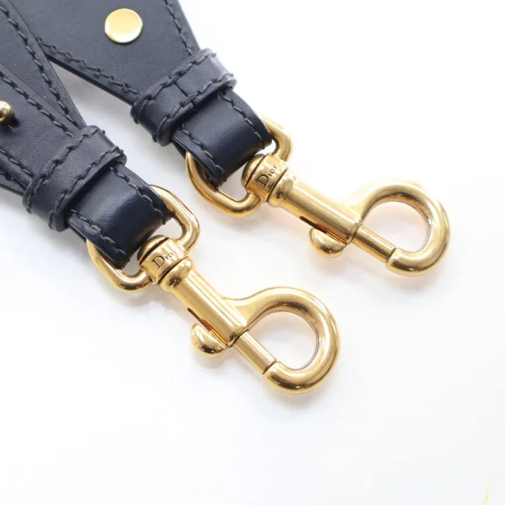 Christian Dior Calfskin Canvas Guitar Strap - Image 4