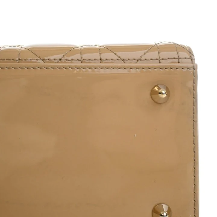 Christian Dior Medium Patent Lady Dior - Image 16