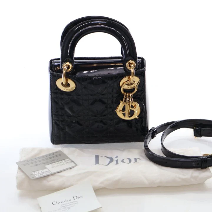 Christian Dior Mini Patent Lady Dior - Image 17