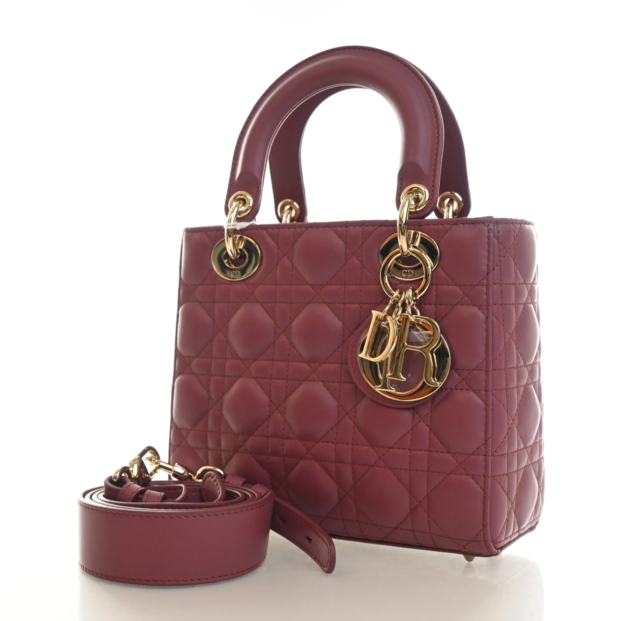 Christian Dior Small Lambskin My ABCDior Lady Dior - Image 3