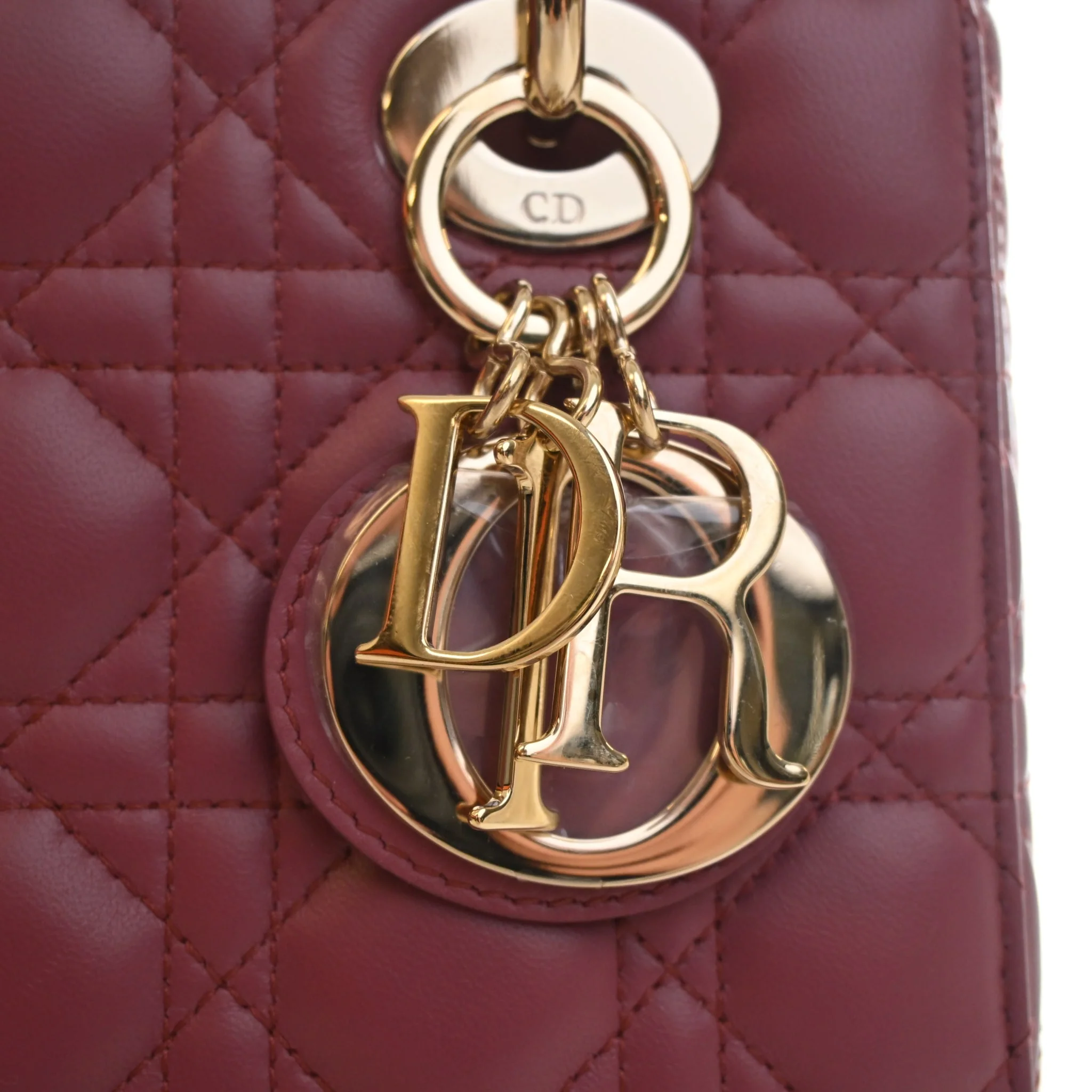 Christian Dior Small Lambskin My ABCDior Lady Dior - Image 4