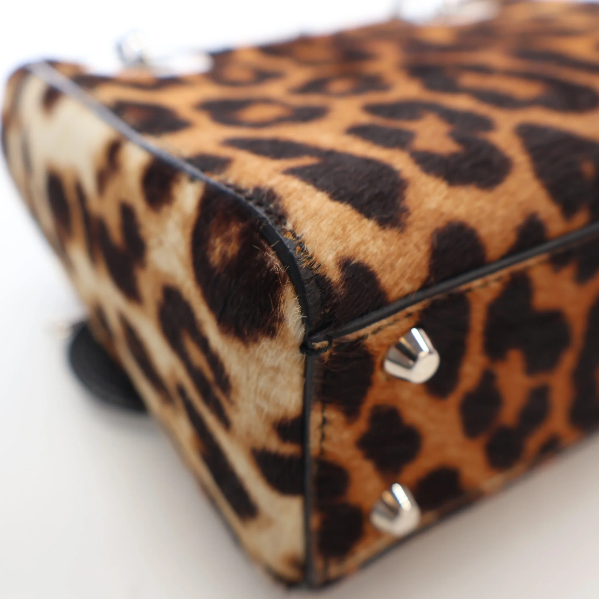 Christian Dior Small Pony Hair Leopard Print Lady Dior - Image 13