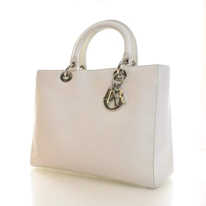 Christian Dior Vintage Large Calfskin Lady Dior - Image 3