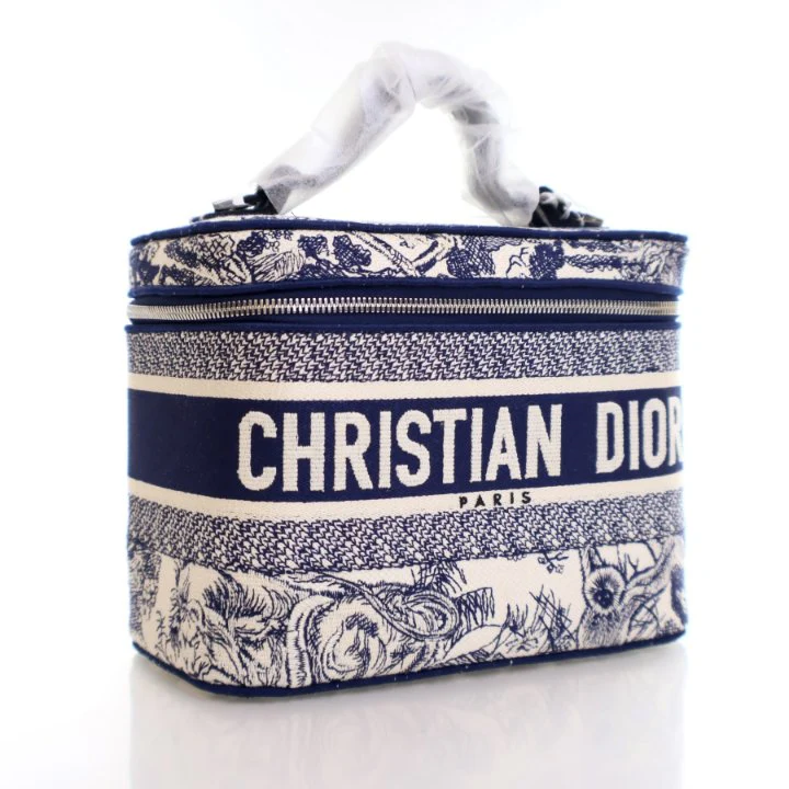 Dior Toile De Jouy Diortravel Vanity Case - Image 2