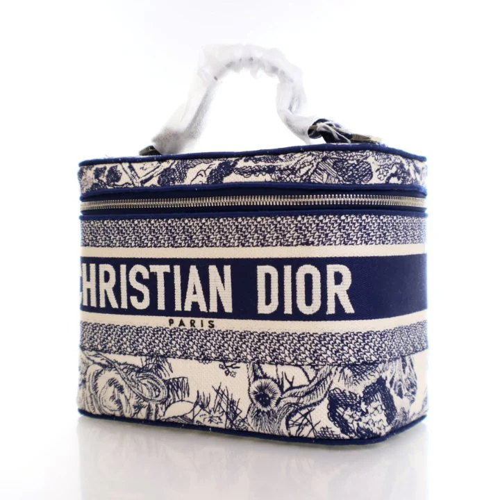 Dior Toile De Jouy Diortravel Vanity Case - Image 3