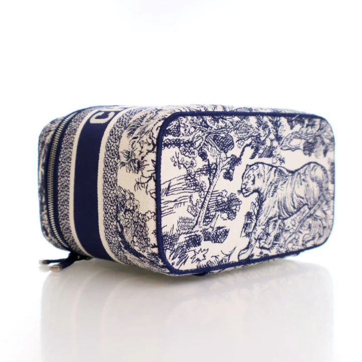Dior Toile De Jouy Diortravel Vanity Case - Image 4