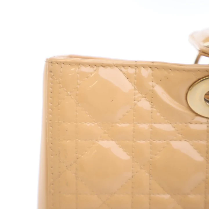 Dior Vintage Large Patent Lady Dior - Image 16
