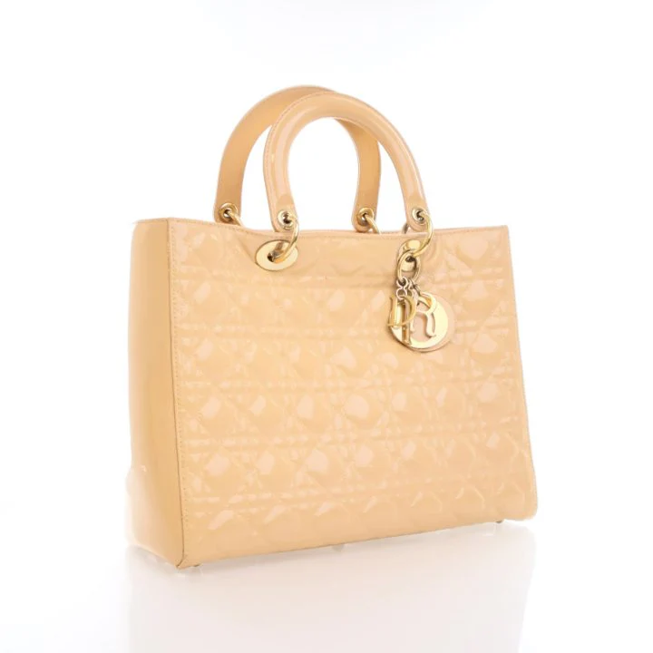 Dior Vintage Large Patent Lady Dior - Image 3