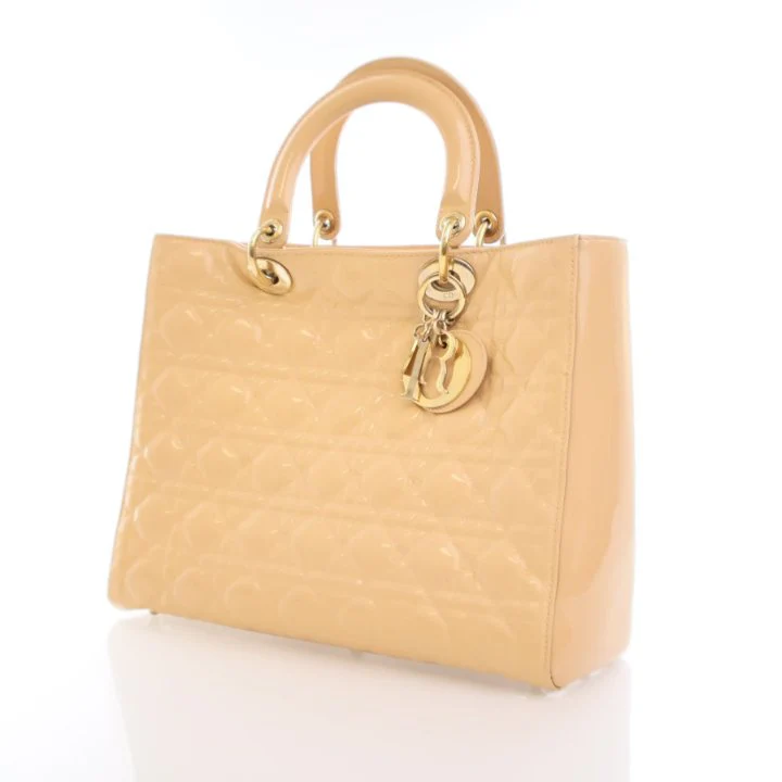 Dior Vintage Large Patent Lady Dior - Image 4