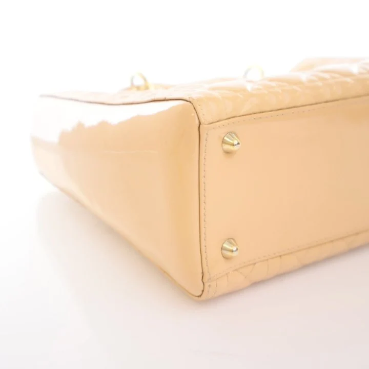Dior Vintage Large Patent Lady Dior - Image 6