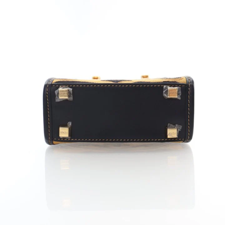 Fendi Mini Canvas Sunshine Shopper - Image 10