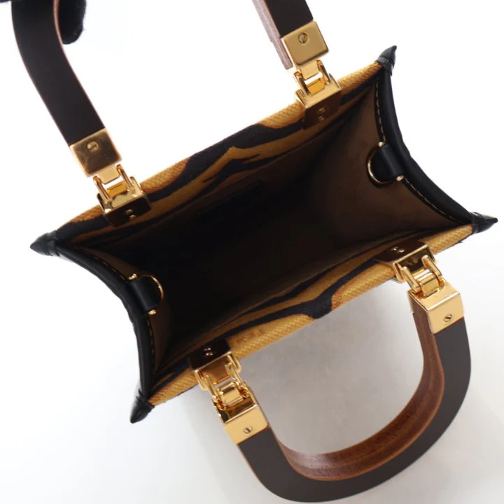 Fendi Mini Canvas Sunshine Shopper - Image 13