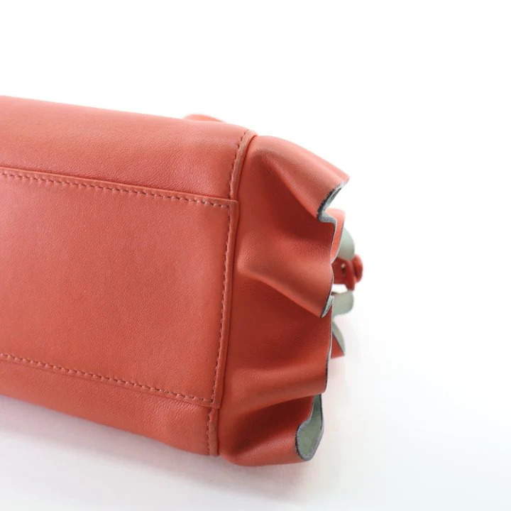Fendi Mini Nappa Waves Peekaboo Iconic Satchel - Image 7