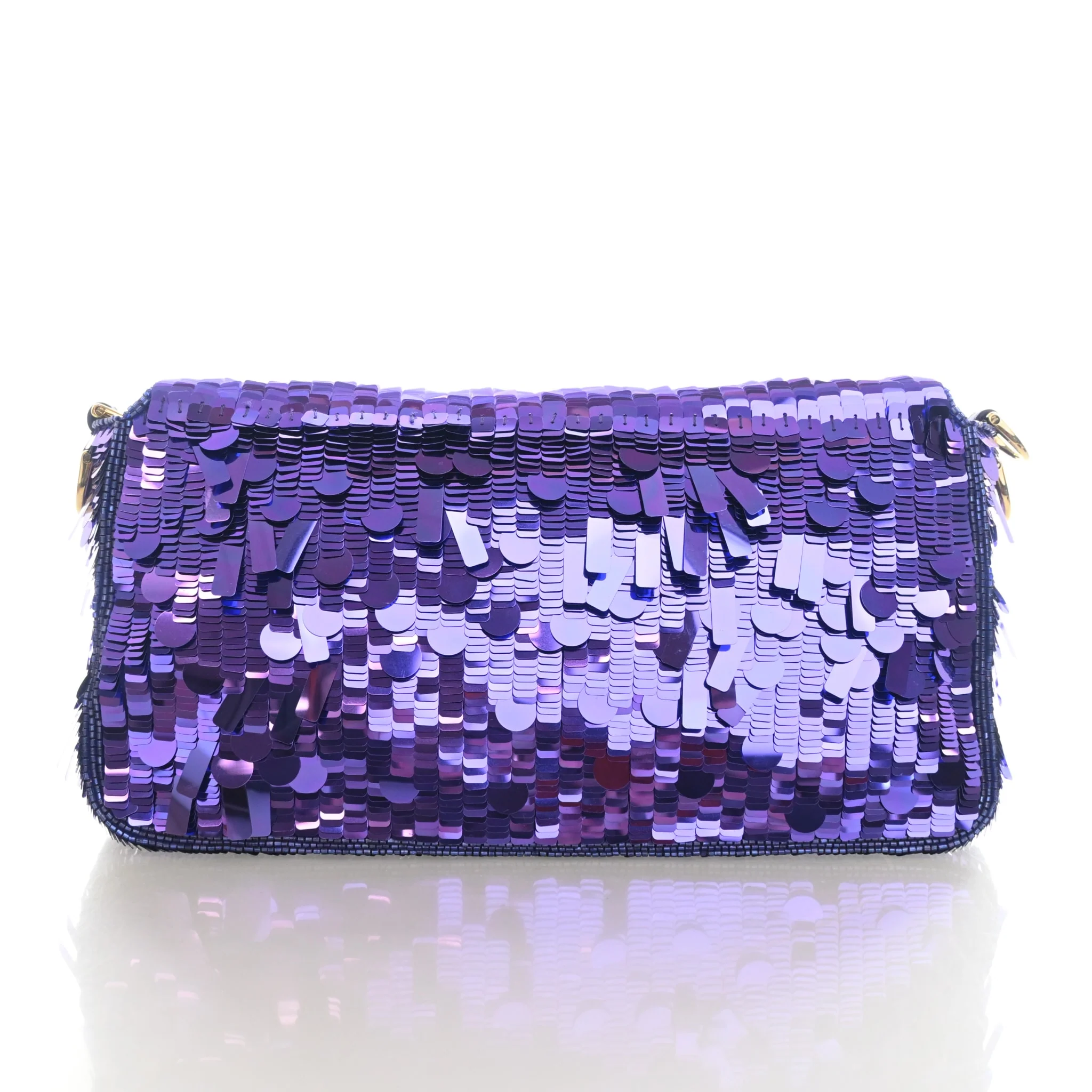 Fendi Sequin Baguette Bag - Image 11
