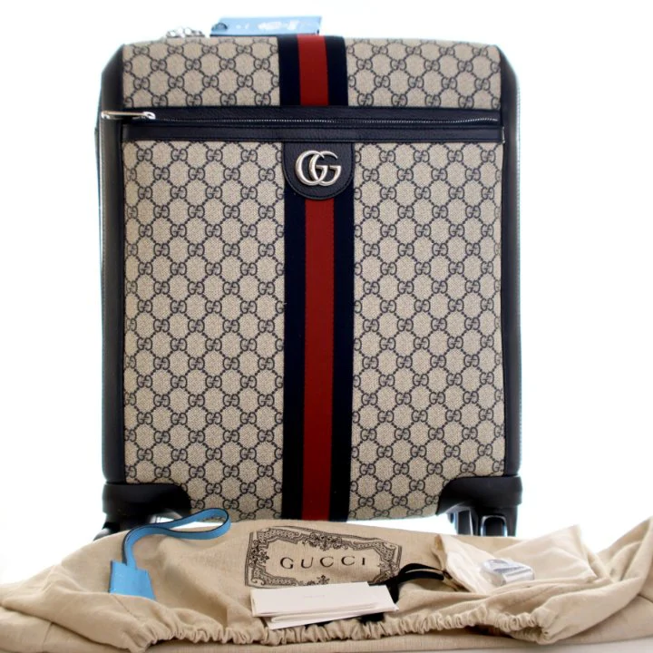 Gucci 40 GG Supreme Rolling Luggage - Image 15