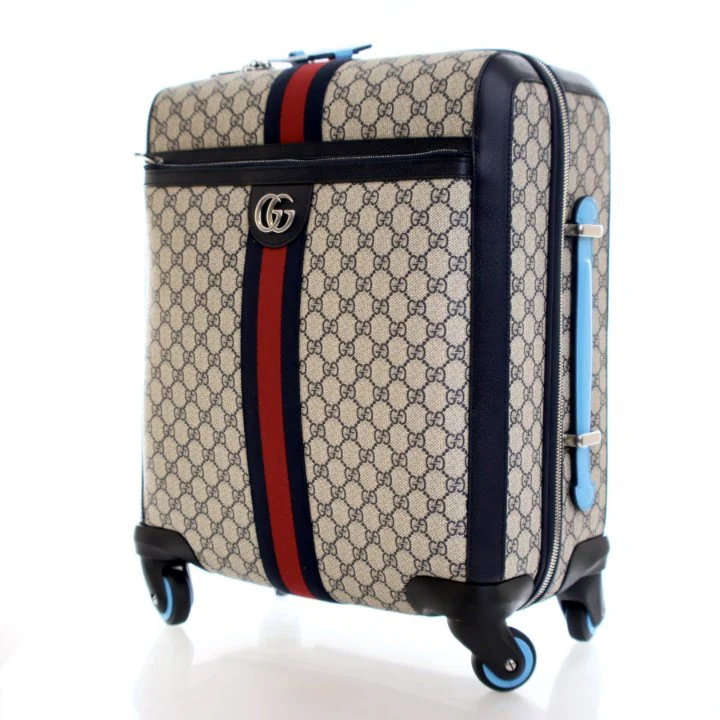 Gucci 40 GG Supreme Rolling Luggage - Image 3