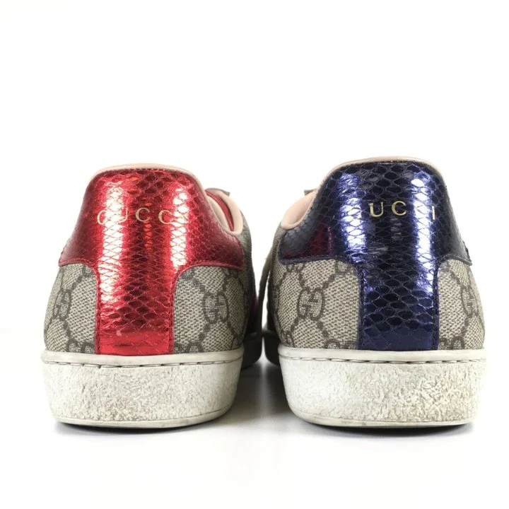Gucci Ace GG Supreme Sneakers Sz 41 - Image 4