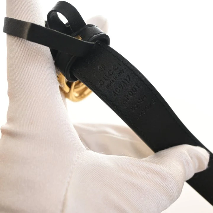 Gucci Calfskin GG Marmont Thin Belt Sz 85/34 - Image 4