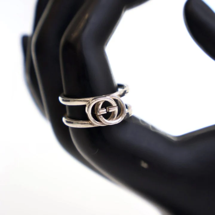 Gucci Interlocking G Ring Sz 24 - Image 2