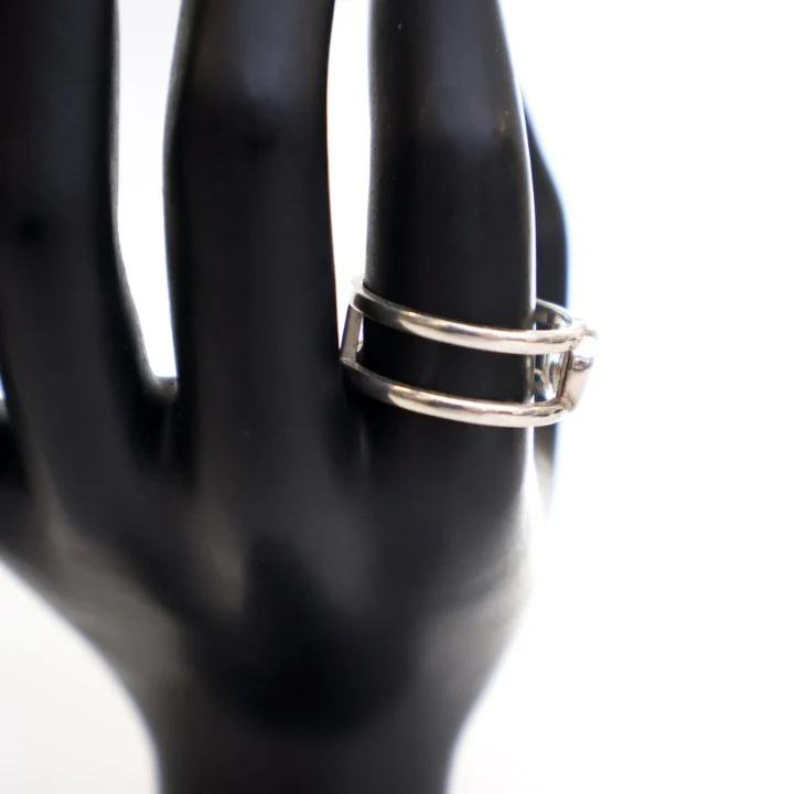 Gucci Interlocking G Ring Sz 24 - Image 4