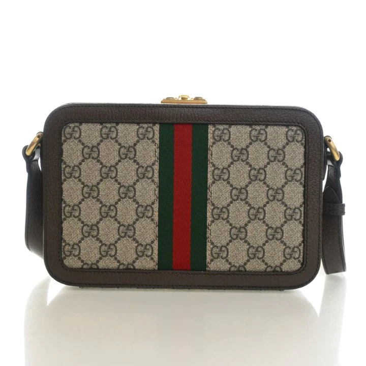 Gucci Medium GG Supreme Ophidia Trunk Messenger - Image 11