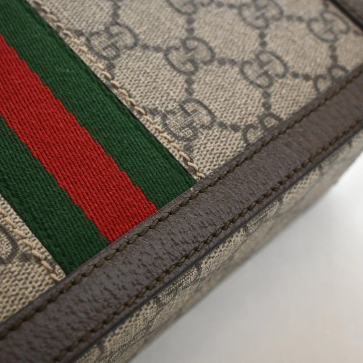 Gucci Medium GG Supreme Ophidia Trunk Messenger - Image 12