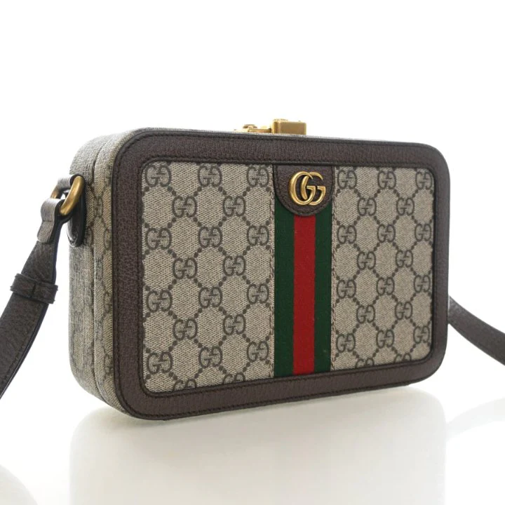 Gucci Medium GG Supreme Ophidia Trunk Messenger - Image 2