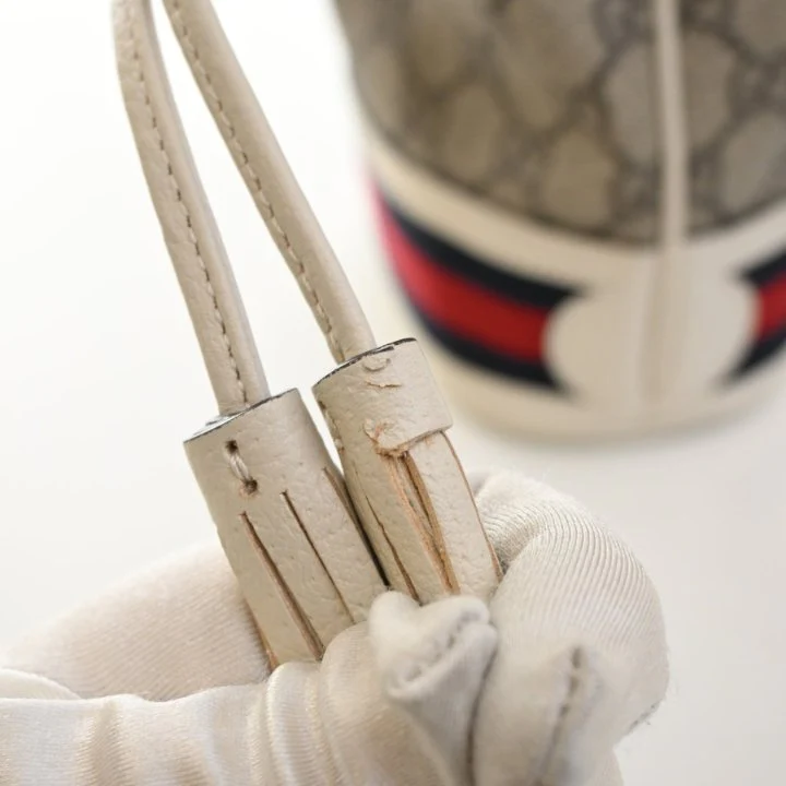 Gucci Mini GG Supreme Ophidia Bucket Bag - Image 14