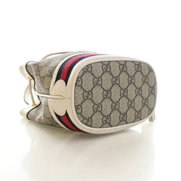 Gucci Mini GG Supreme Ophidia Bucket Bag - Image 4